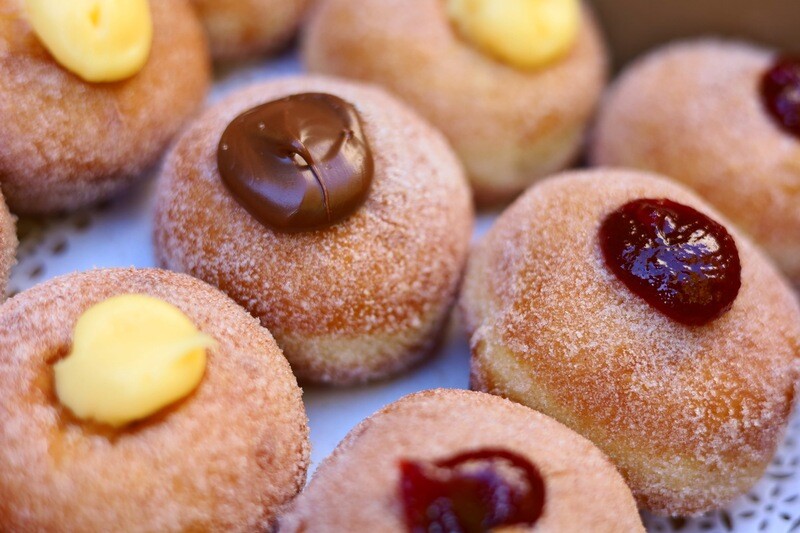 Mini Filled Donut Platter