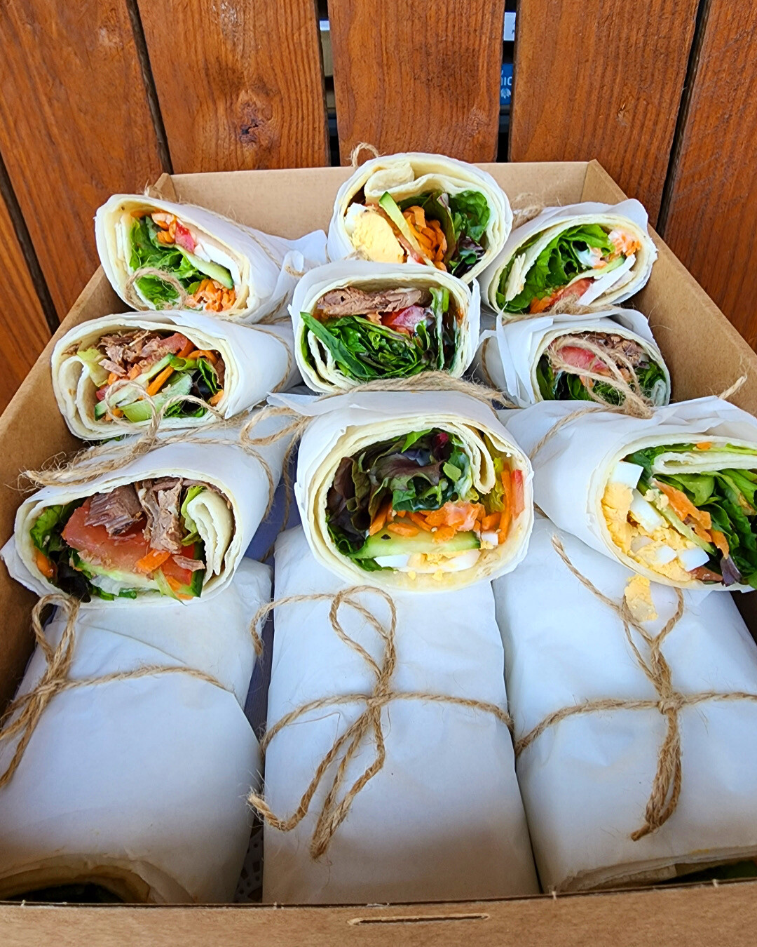 Salad Wrap Platter