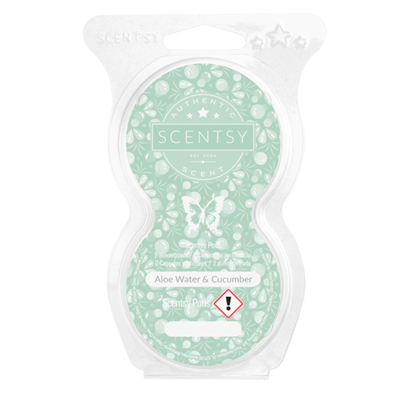 Scentsy Pods 2-Pack Aloe Water & Cucumber
