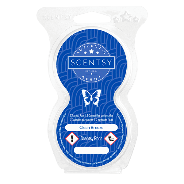 Scentsy Pods 2-Pack Clean Breeze