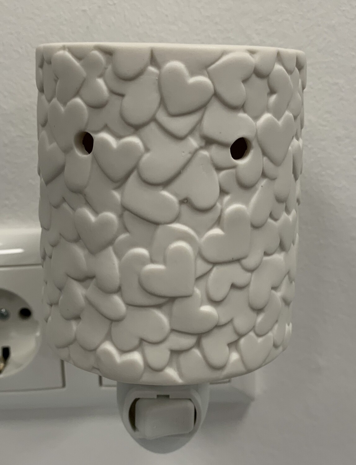 Scentsy Elektrische Miniduftlampe Share Your Heart mit Wandstecker