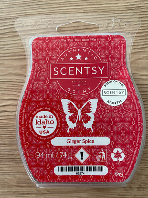 Scentsy Bar Ginger Spice 
