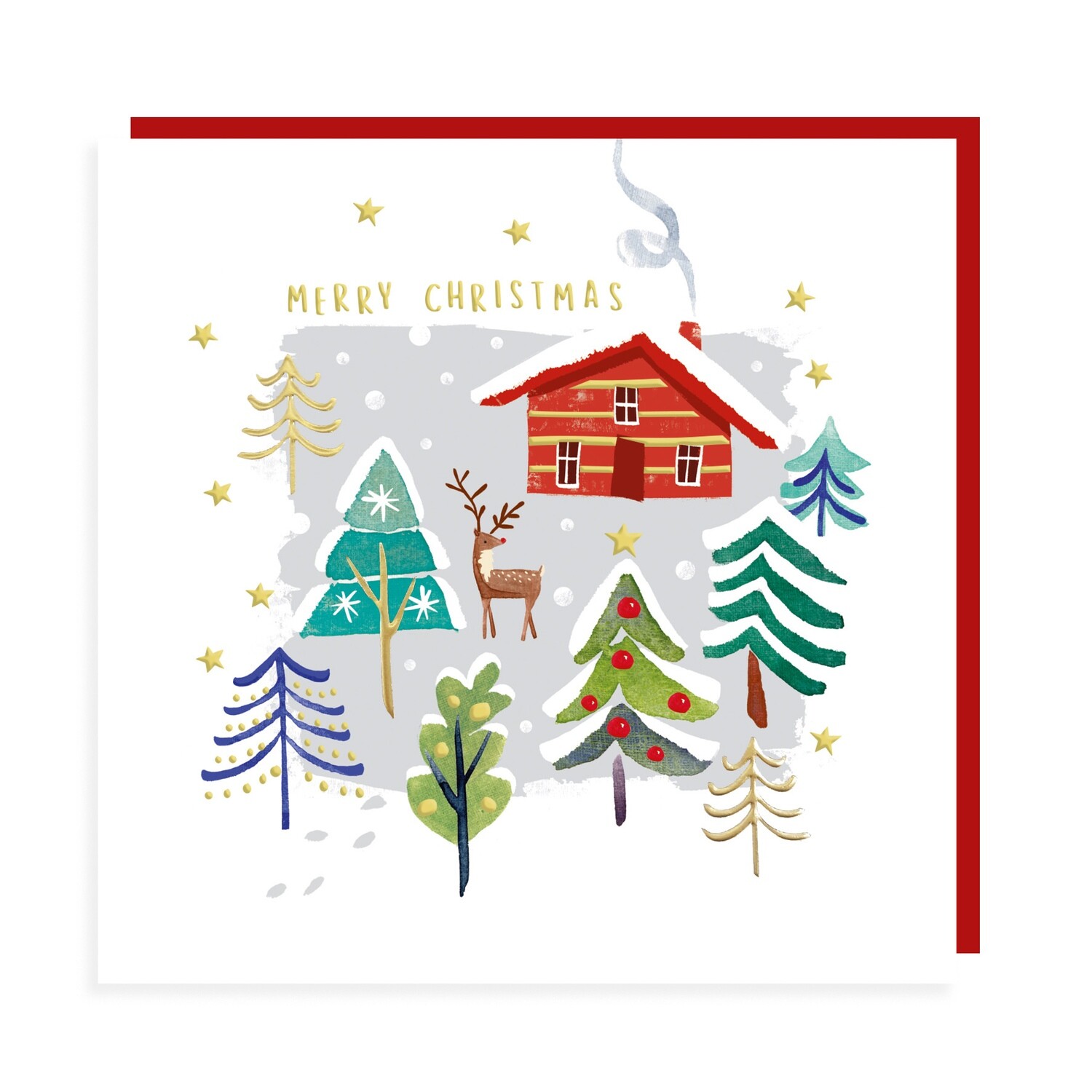 CARTE DE NOËL &quot;MERRY CHRISTMAS&quot;