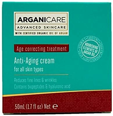 Arganicare Natural Anti Aging cream for all skin types 50 ml