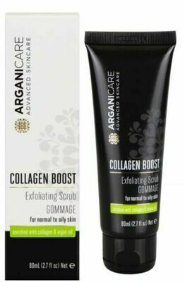 Arganicare Collagen Boost Exfoliating Scrub for All Skin Types 80 ml