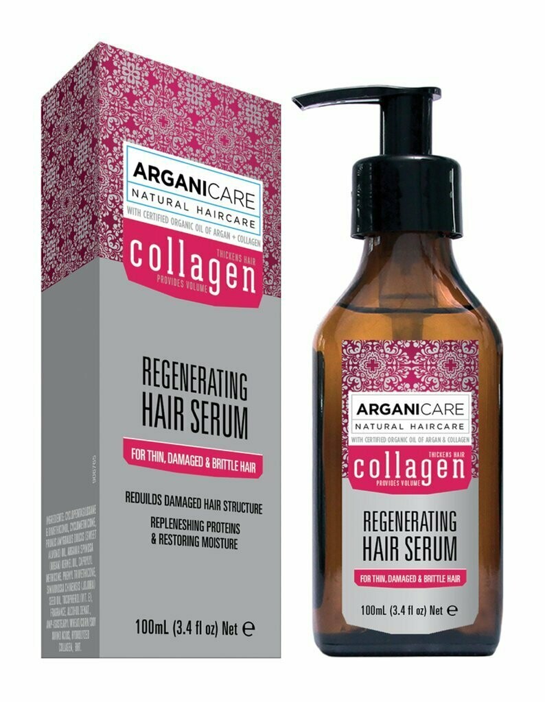 Arganicare Collagen Hair serum 100 ml for thin & damaged Hair