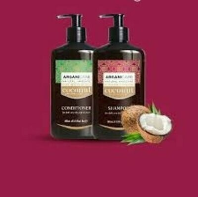 Arganicare Coconut oil hair kit shampoo & conditioner
2 x400ml