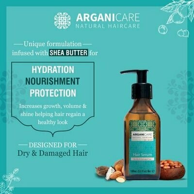 Arganicare Hair Serum repair for dry & damaged hair 100ml