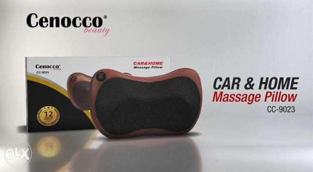 Shiatsu Multi-Purpose Cenocco CC-9023 Black Pillow Massager