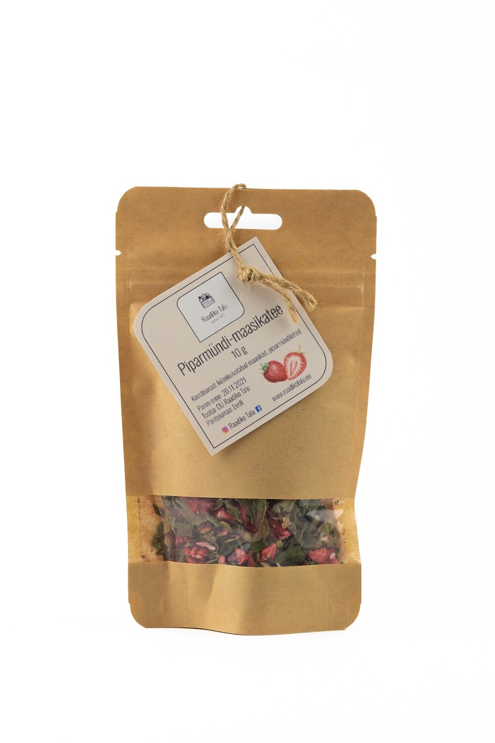 Maasika-piparmünditee 10 g