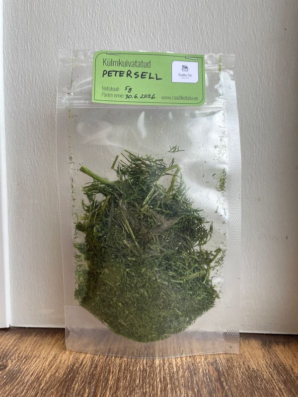 Külmkuivatatud petersell 5 g
