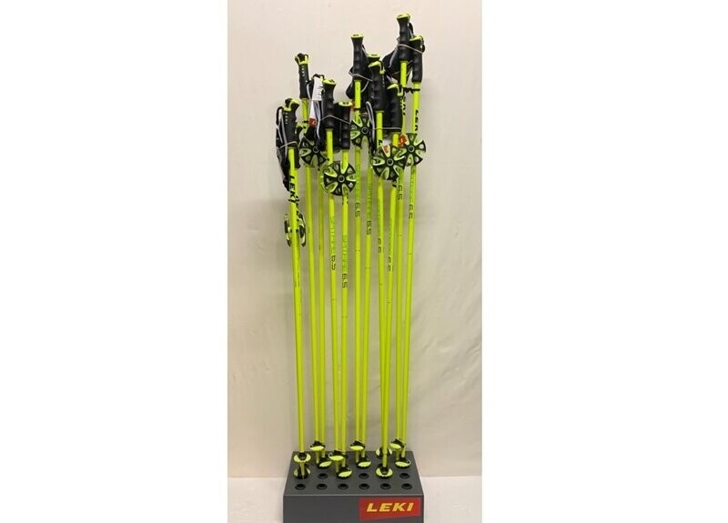 Leki "SPITFIRE S"  135 cm in  gelb/ schwarz/ grün