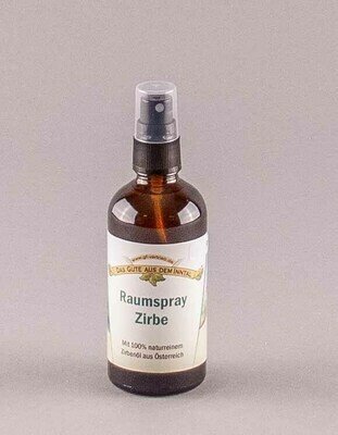 Raumspray Zirbe
100 ml