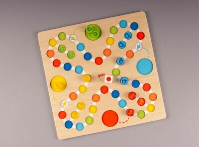 GOKI „Mein erstes Ludo“
Farb-Würfel-Spiel