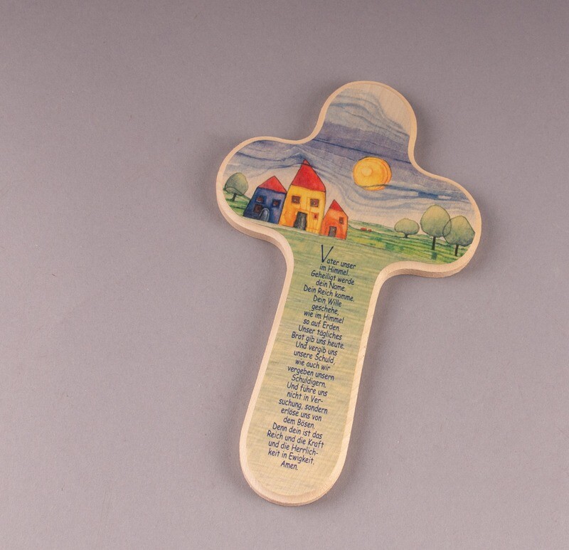 Kinderkreuz &quot;Vater unser im Himmel...&quot;