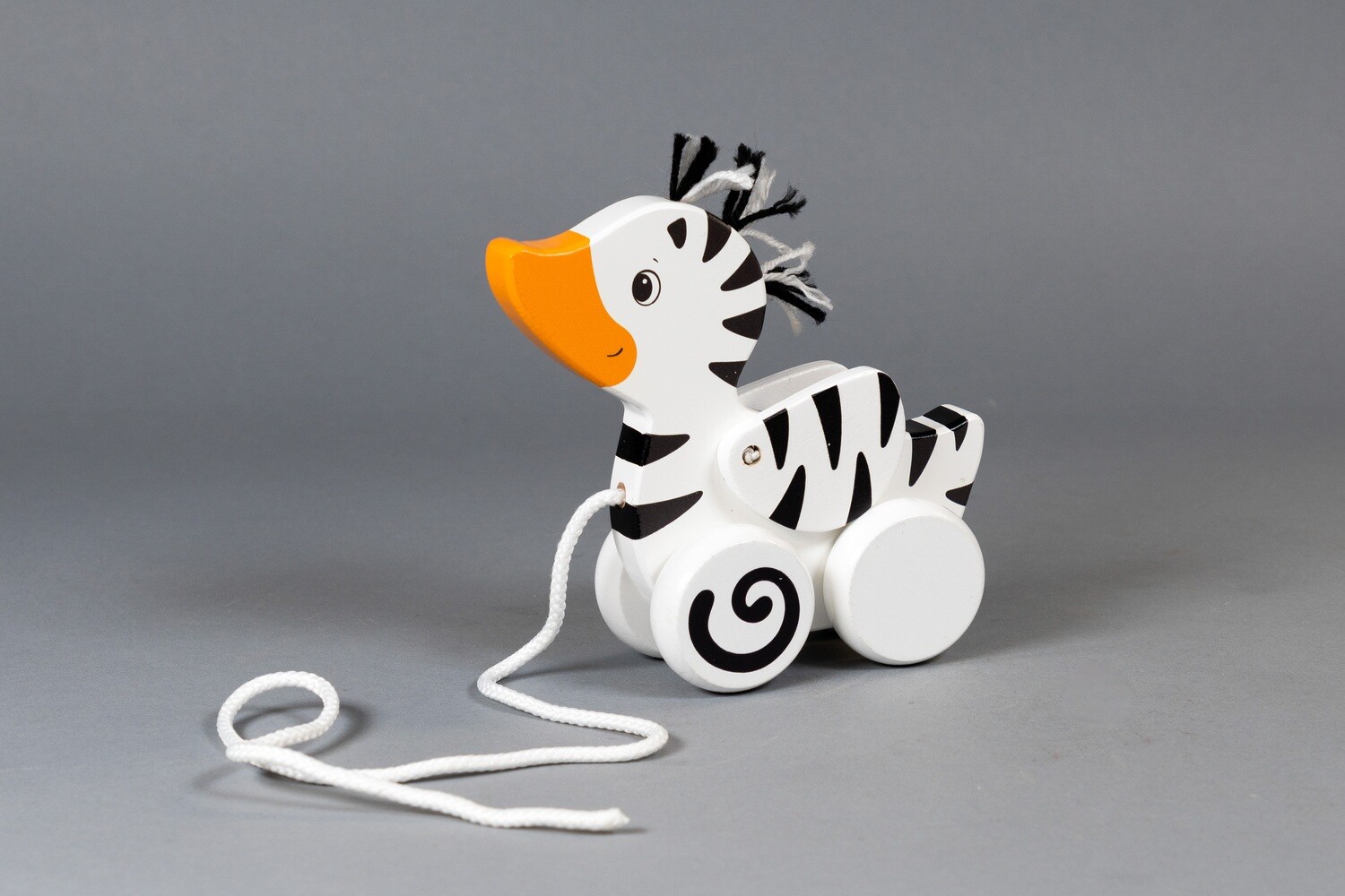 GOKI Ziehtier &quot;Zebra-Ente&quot;