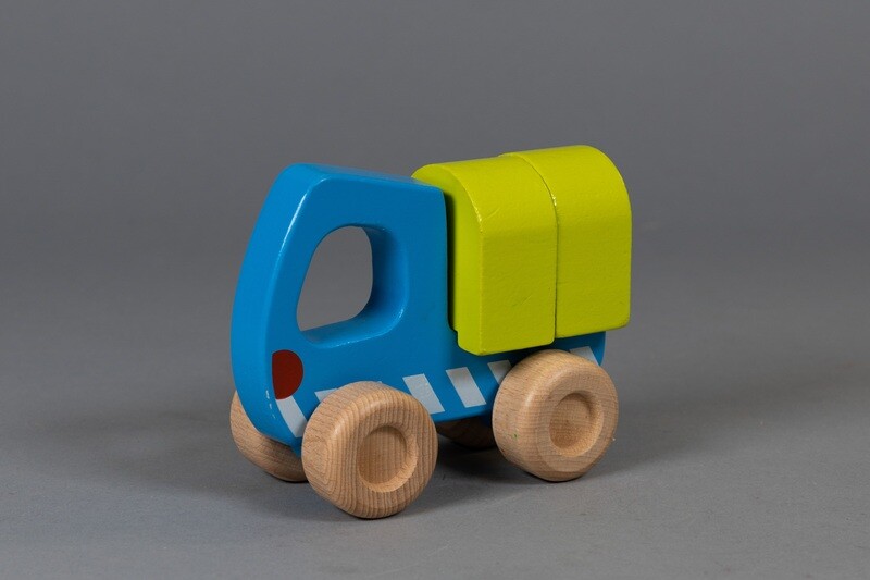 GOKI Lastwagen blau/grün, klein