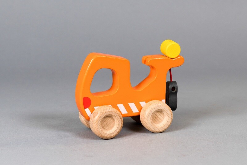 GOKI Abschlepper orange, klein