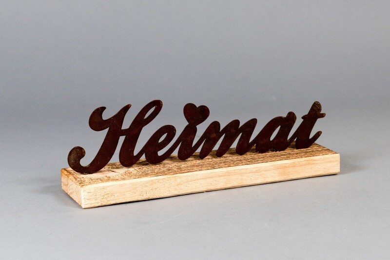 Schriftzug „Heimat“