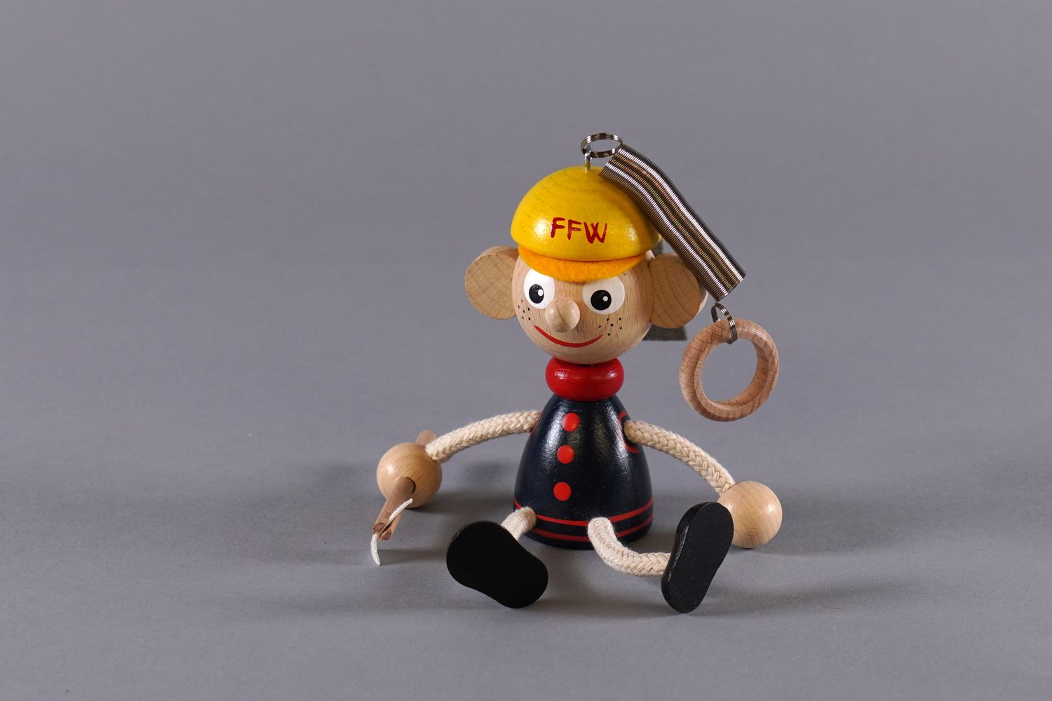 Schwingfiguren - Hüpfmännchen ab, Figur: Feuerwehrmann