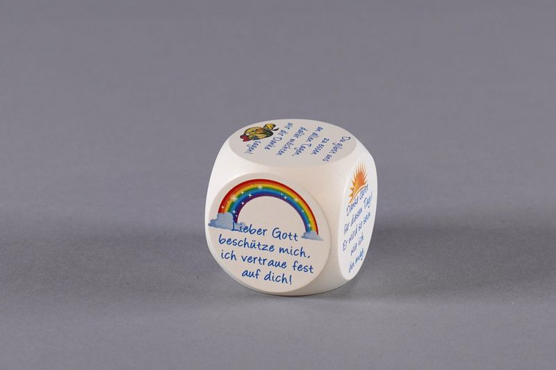 Gebetswürfel &quot;Regenbogen&quot;
