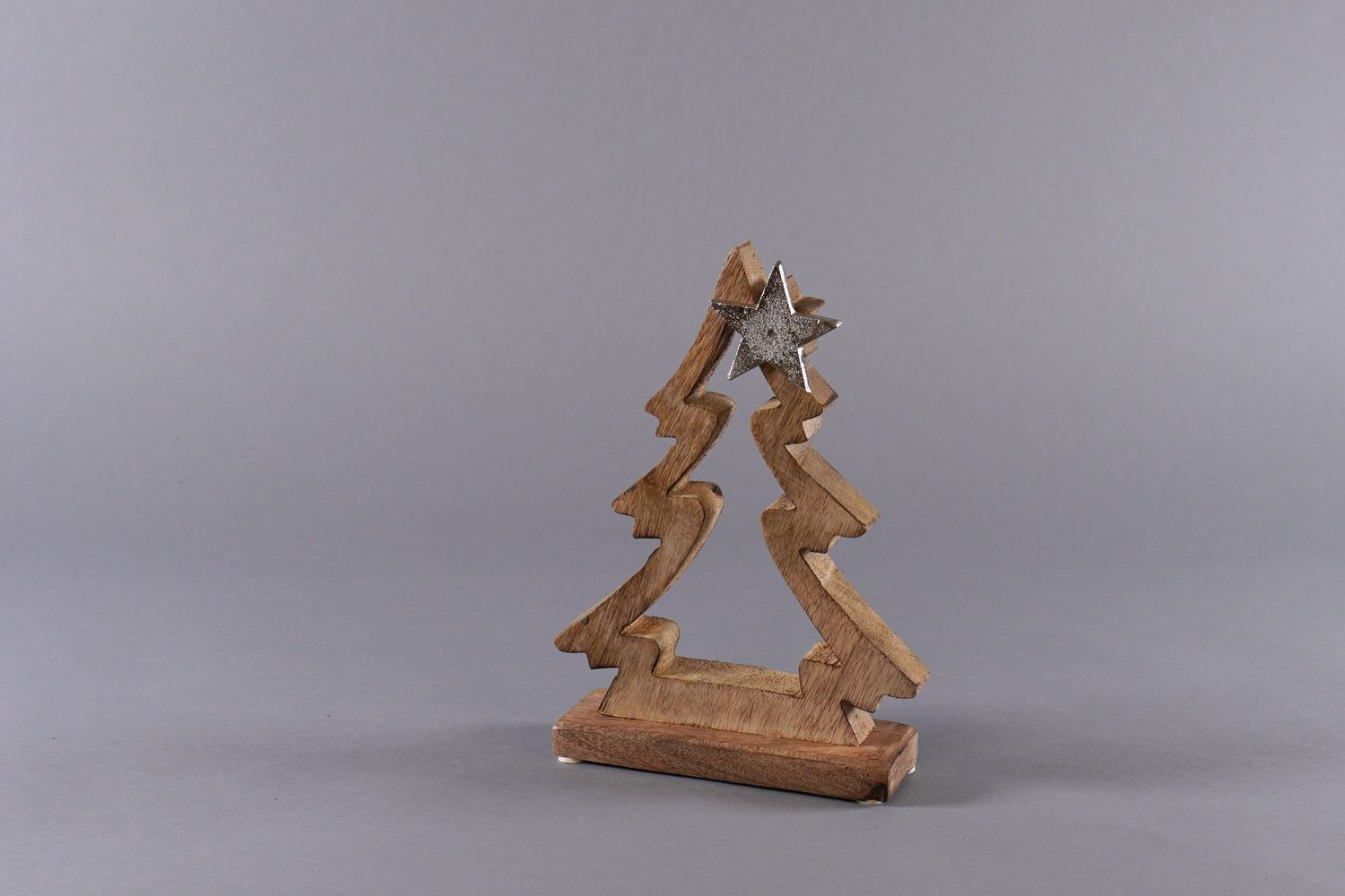 Aufsteller &quot;Tannenbaum mit Stern&quot;, ab, Größe: klein