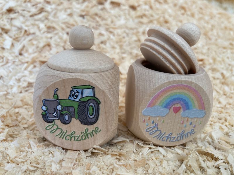 Milchzahndosen