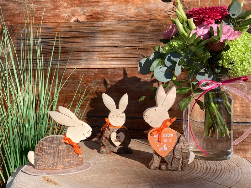 Hase mit Rinde, ab