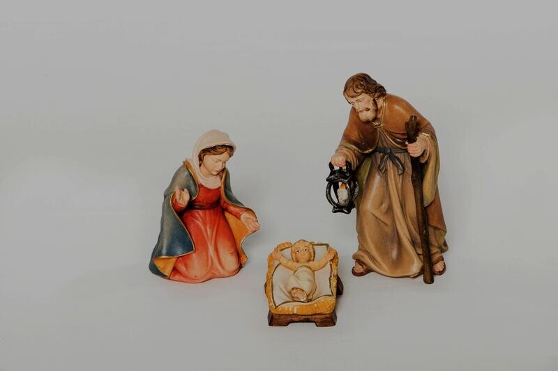 Krippenfiguren "Bethlehem" bemalt Krippenfiguren "Bethlehem" bemalt