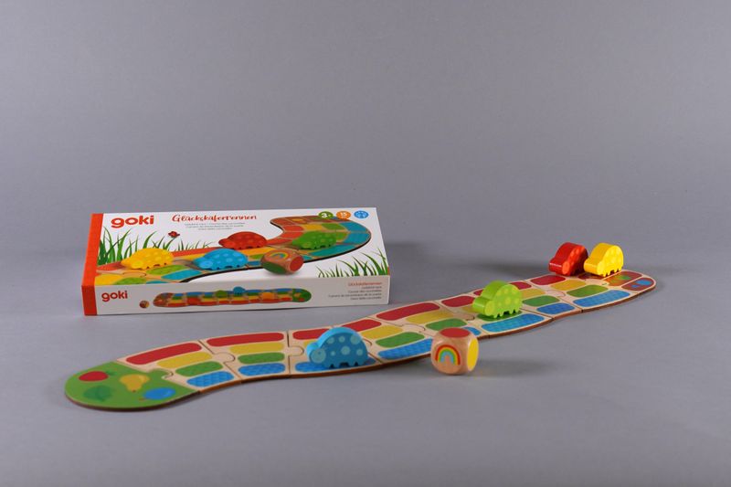 GOKI Würfelspiel "Glückskäferrennen"