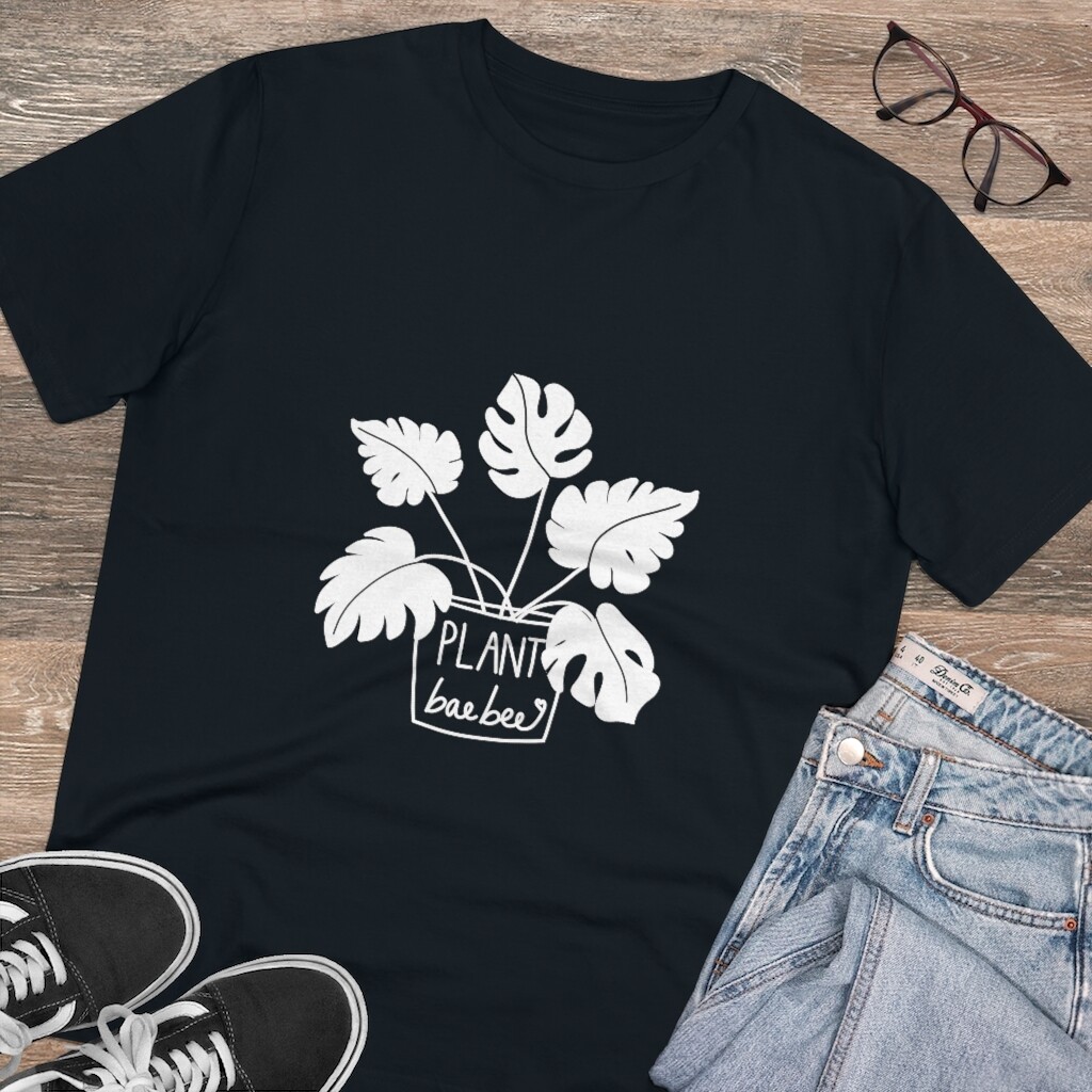 PLANT BAE BEE - Organic Unisex &amp; Woman T-shirt