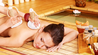120 Minuten Gutschein Thai Kräuterstempel Massage