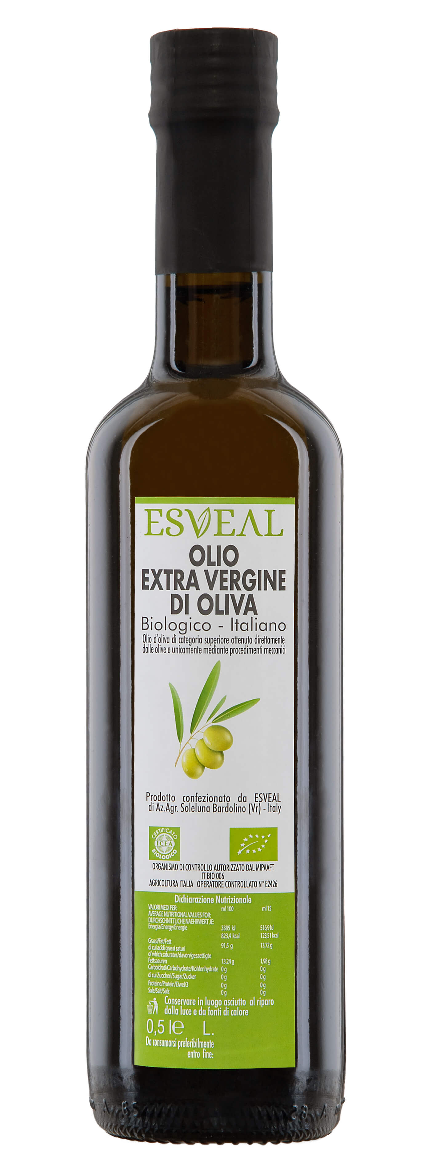 Natives Olivenöl Extra BIO - Bardolino Olivenöl
