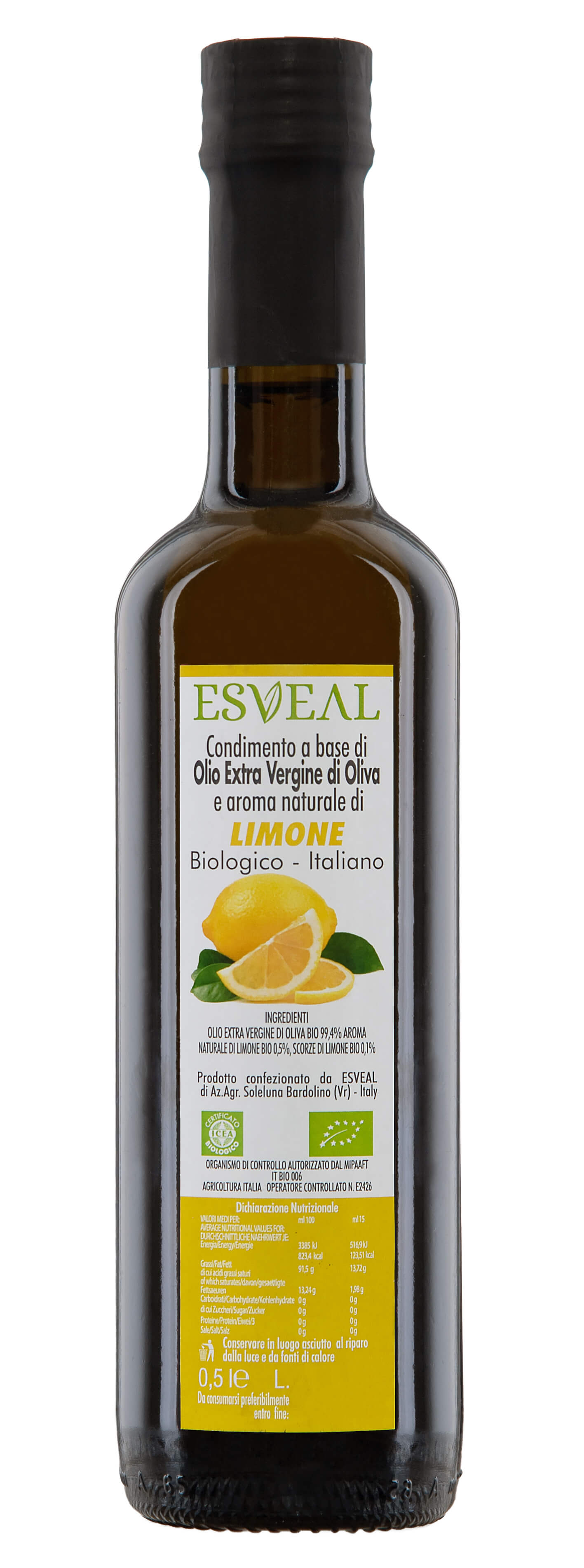 Bio Olivenöl mit Zitrone - Bardolino Olivenöl