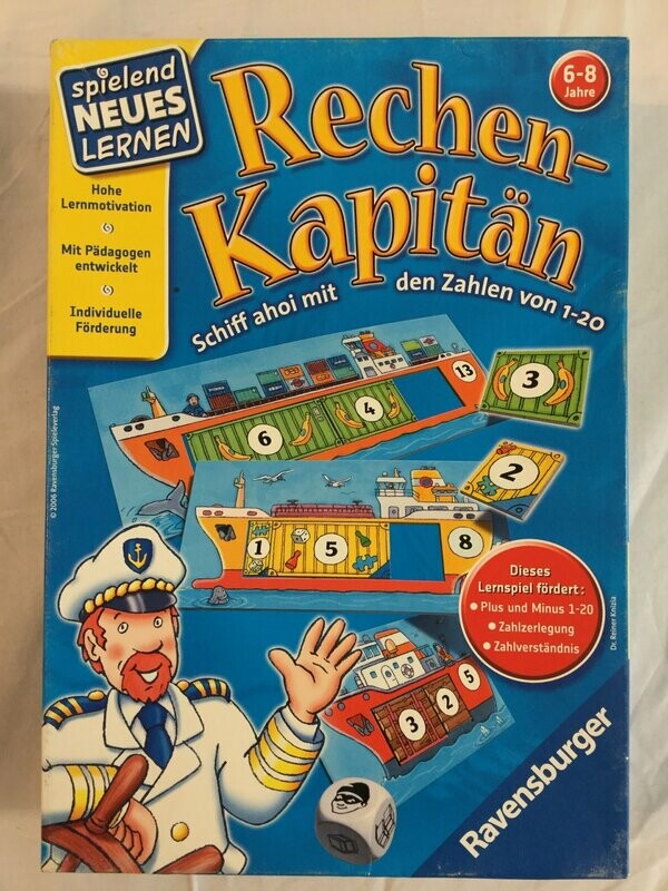 Ravensburger Lern Spiel Rechen-Kapitän Ravensburger Lern Spiel Rechen-Kapitän