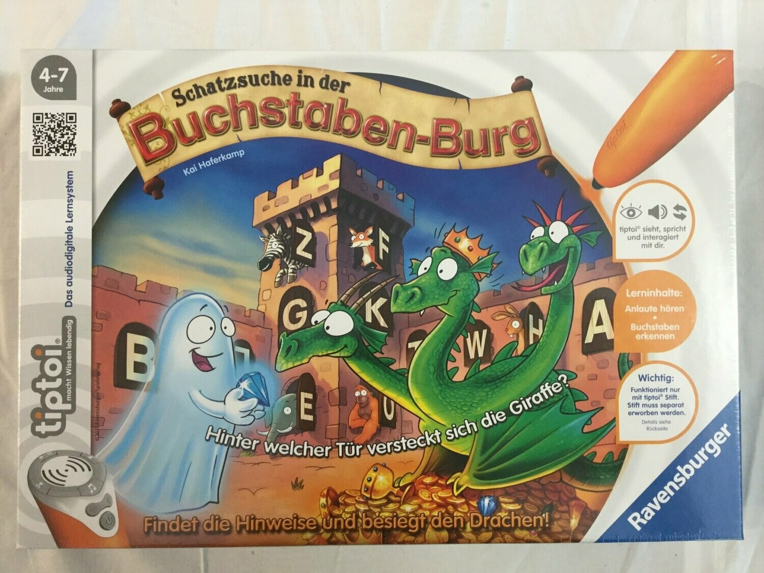 Tiptoi Schatzsuche in der Buchstaben-Burg (Neu)