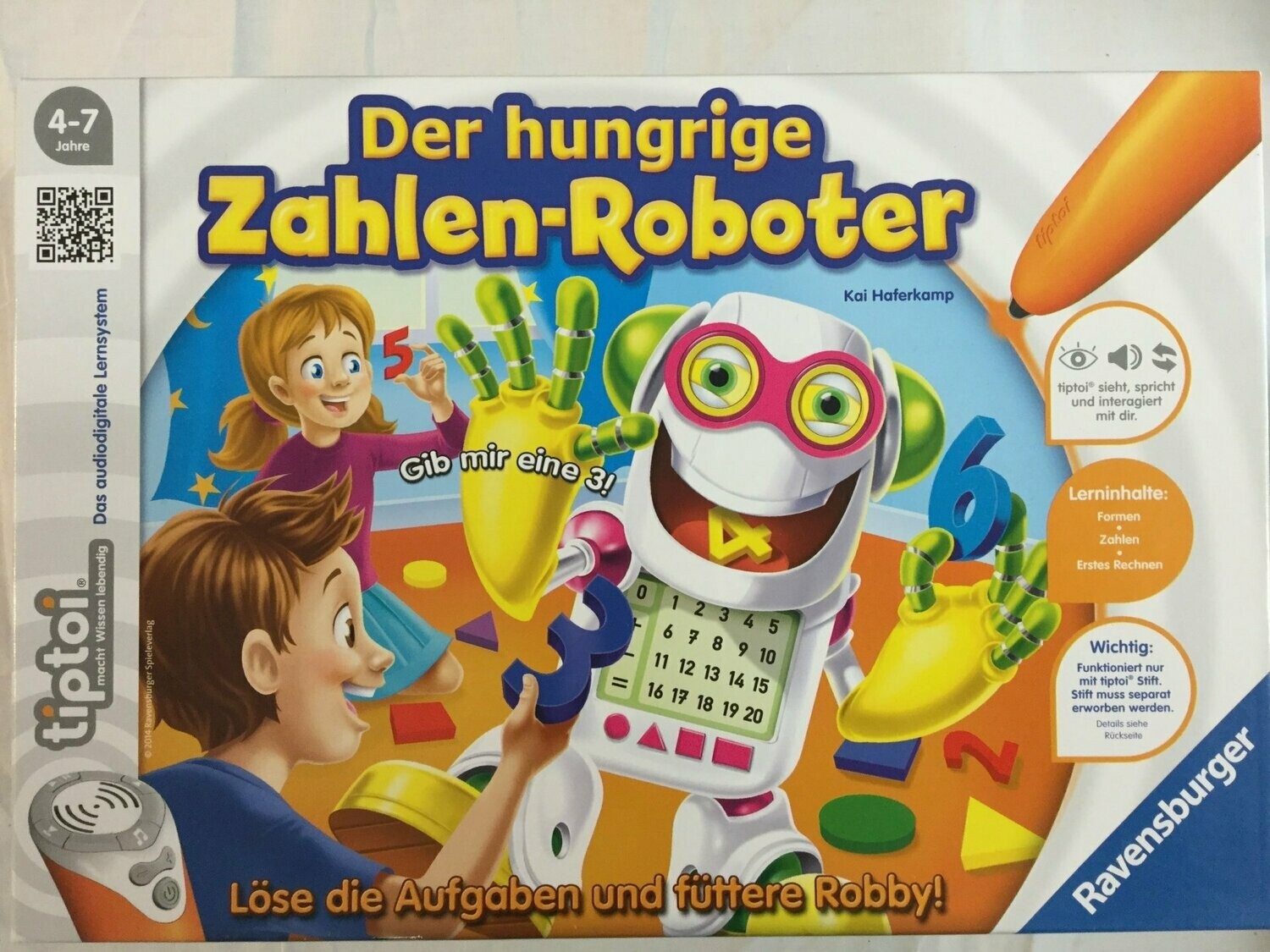 Tiptoi Der hungrige Zahlen-Roboter