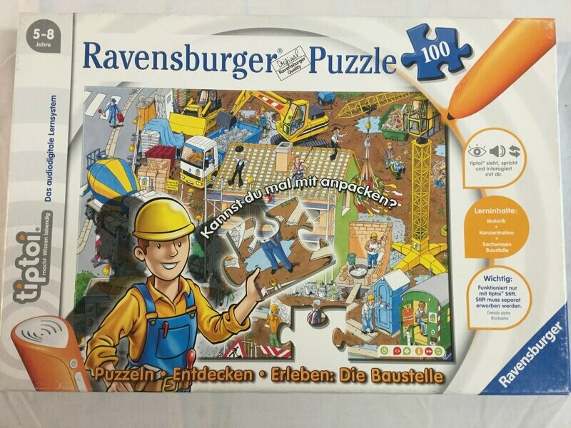 Tiptoi Puzzle Baustelle