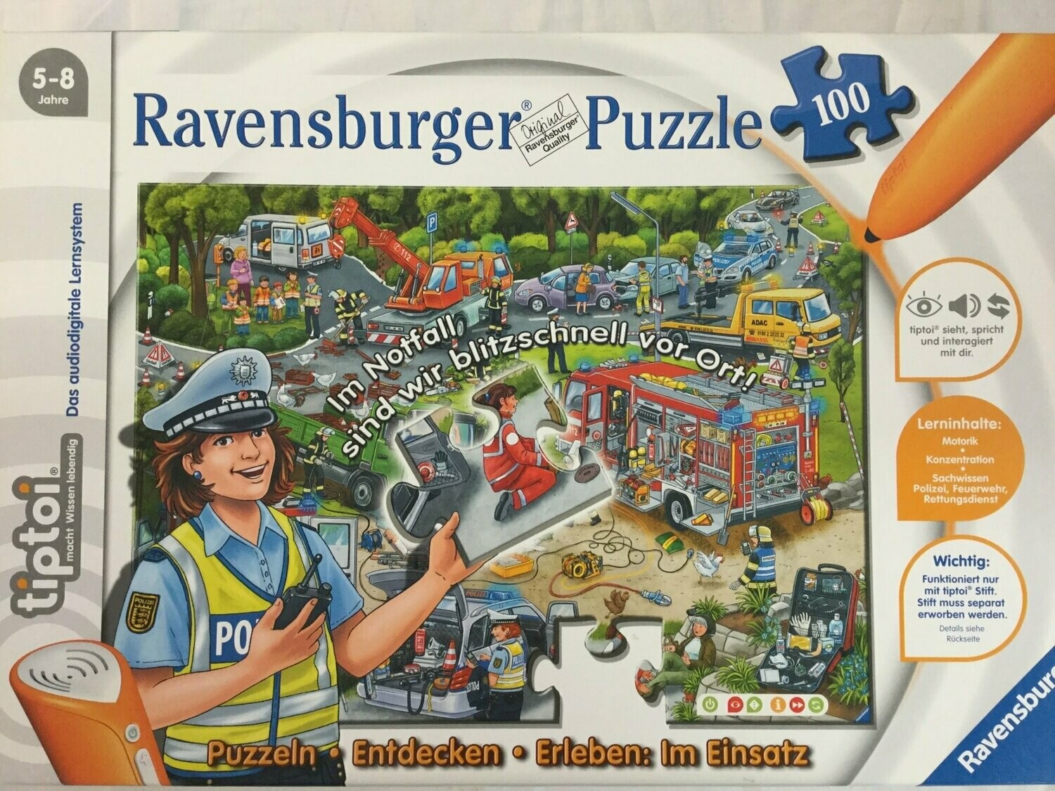 Tiptoi Puzzle Polizei