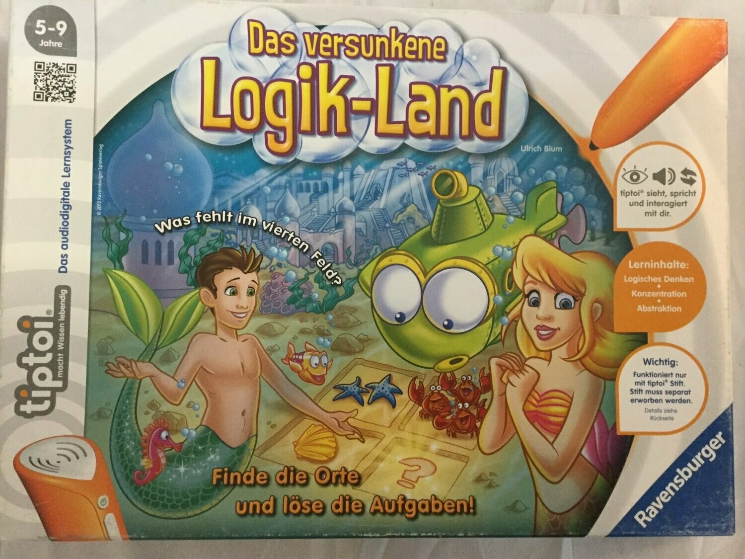 Tiptoi Das versunkene Logik-Land
