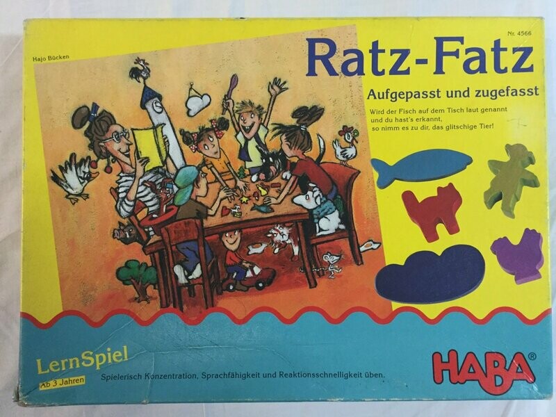 HABA Ratz -Fatz Aufgepasst und zugefasst HABA Ratz -Fatz Aufgepasst und zugefasst