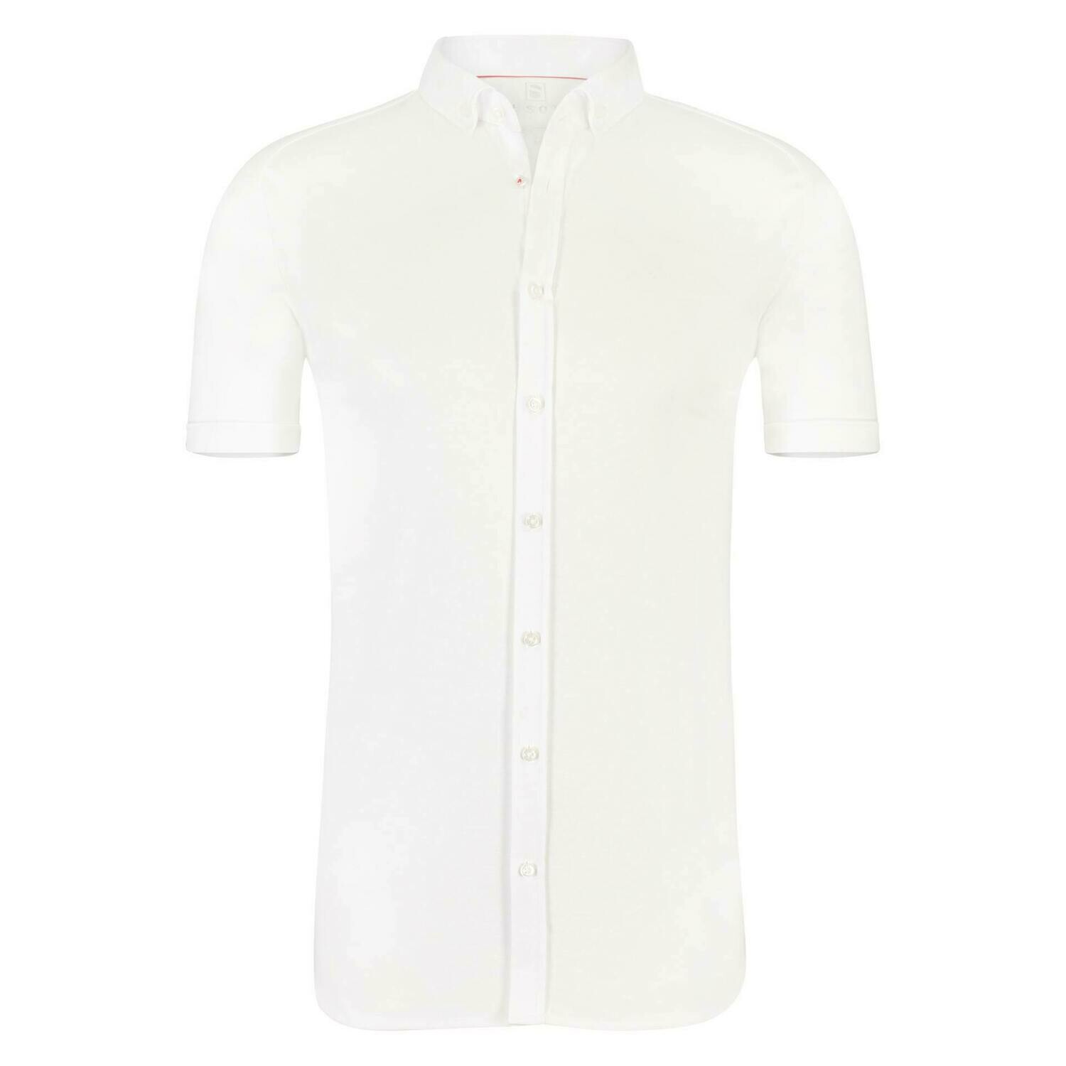 Desoto shirt | korte mouw - Wit