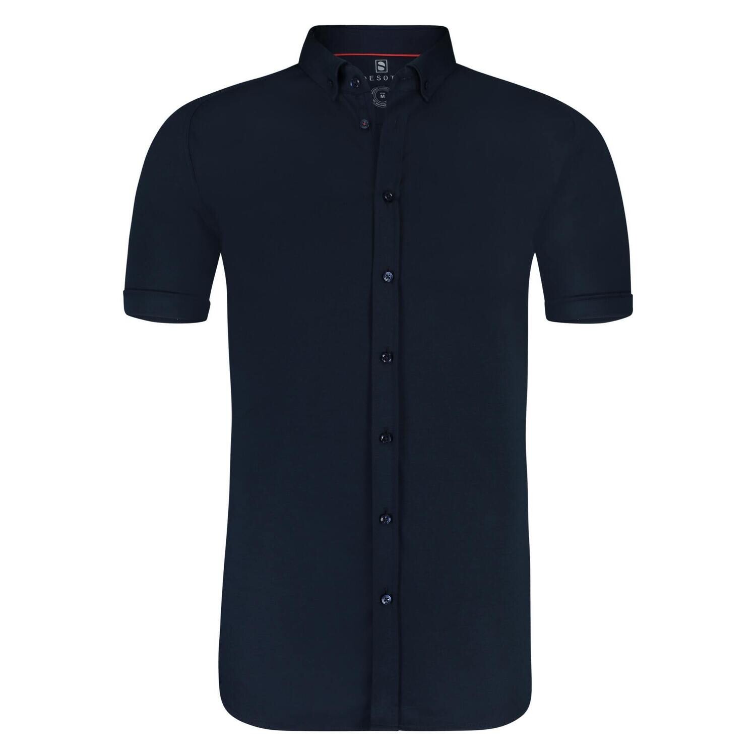 Desoto shirt | korte mouw - Navy
