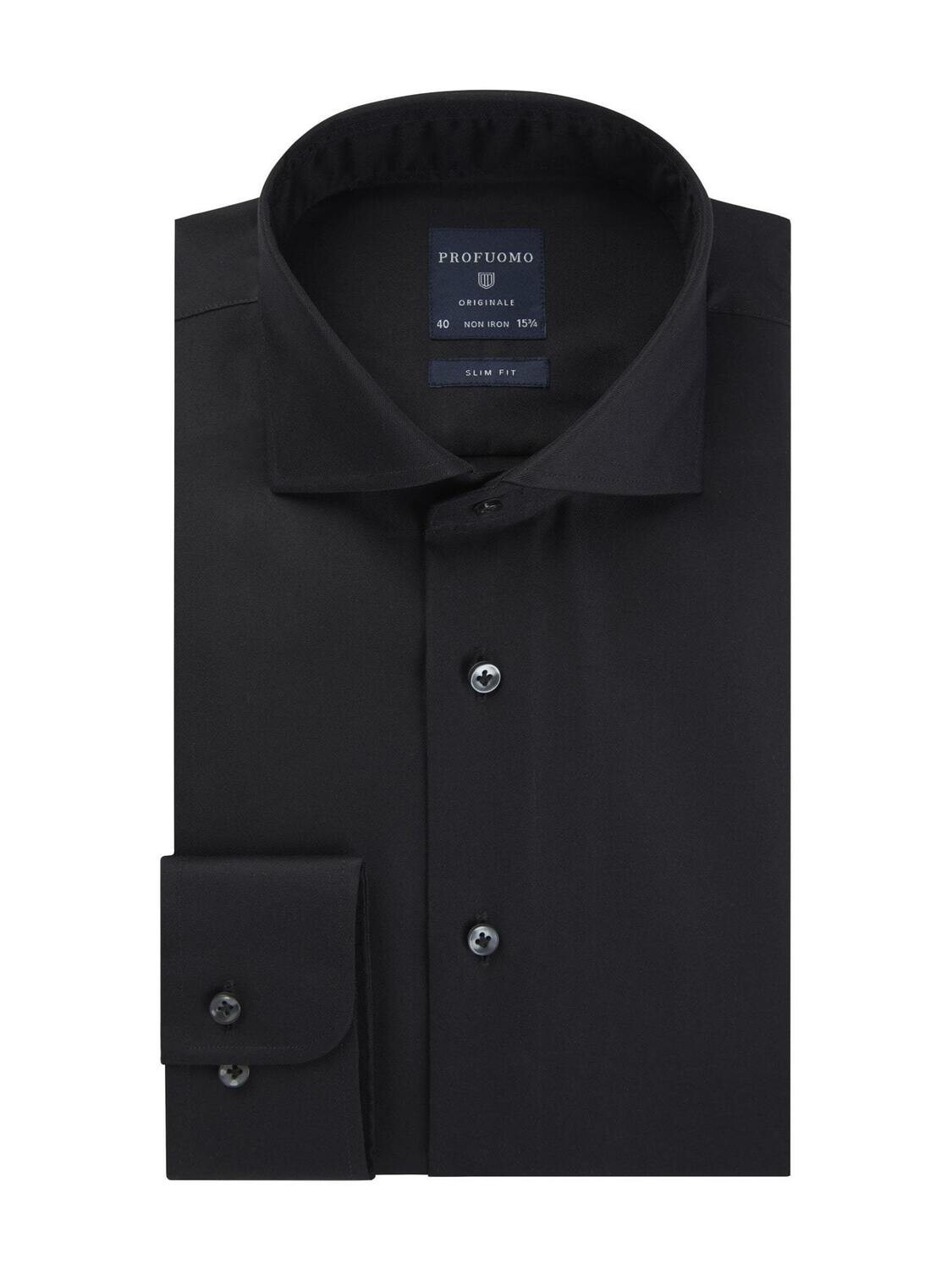 Profuomo overhemd - Zwart