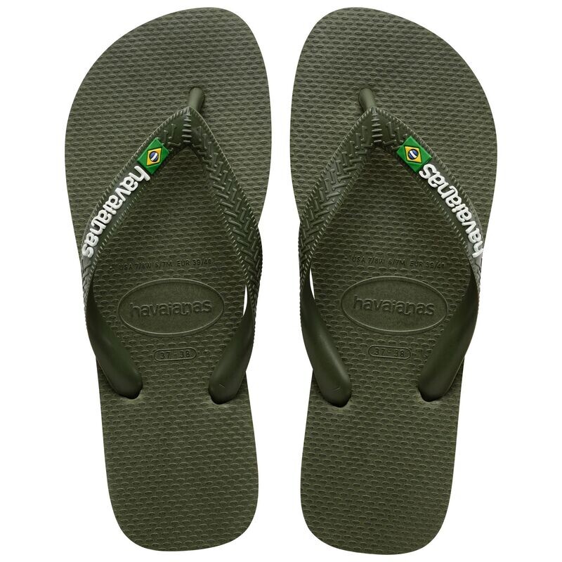 Havaianas : Brasil logo groen