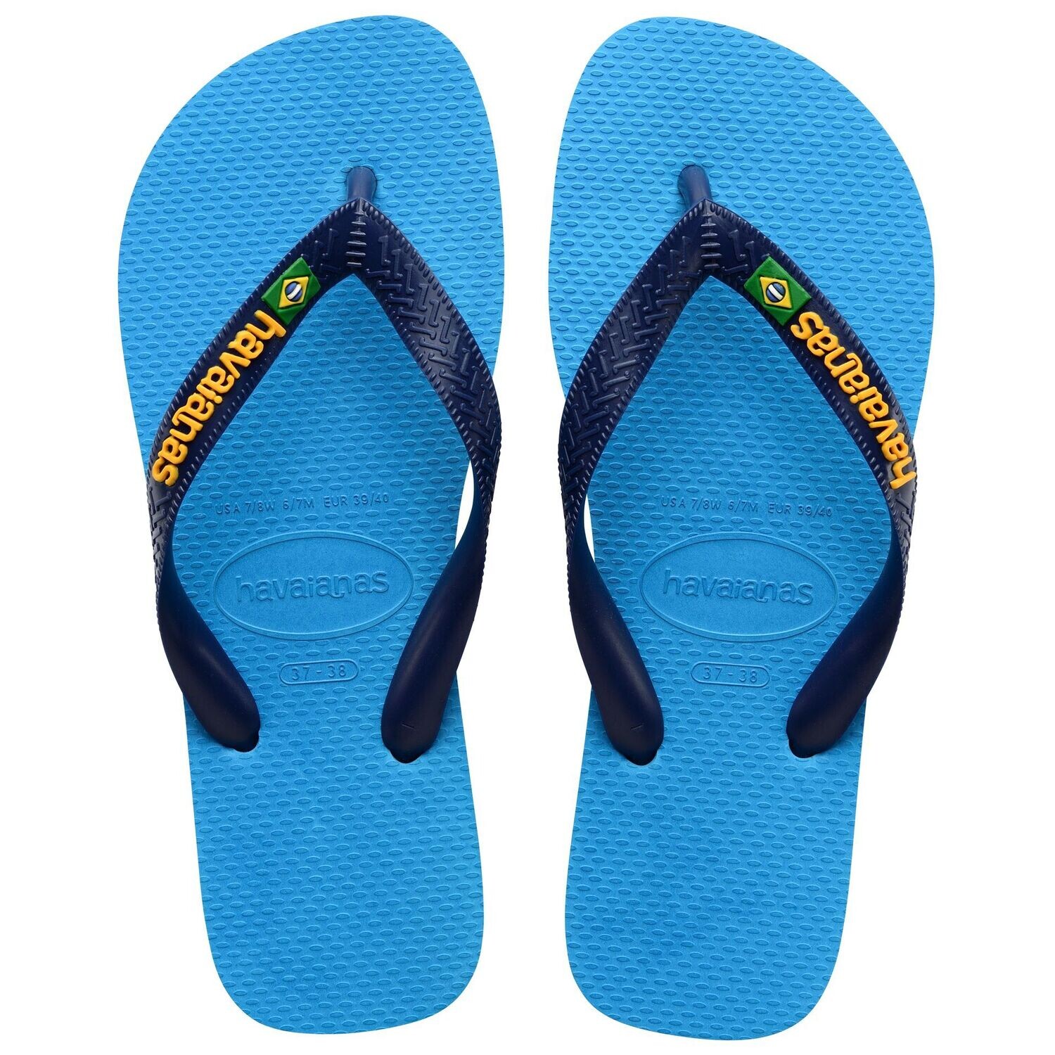 Havaianas : Brasil logo turquoise