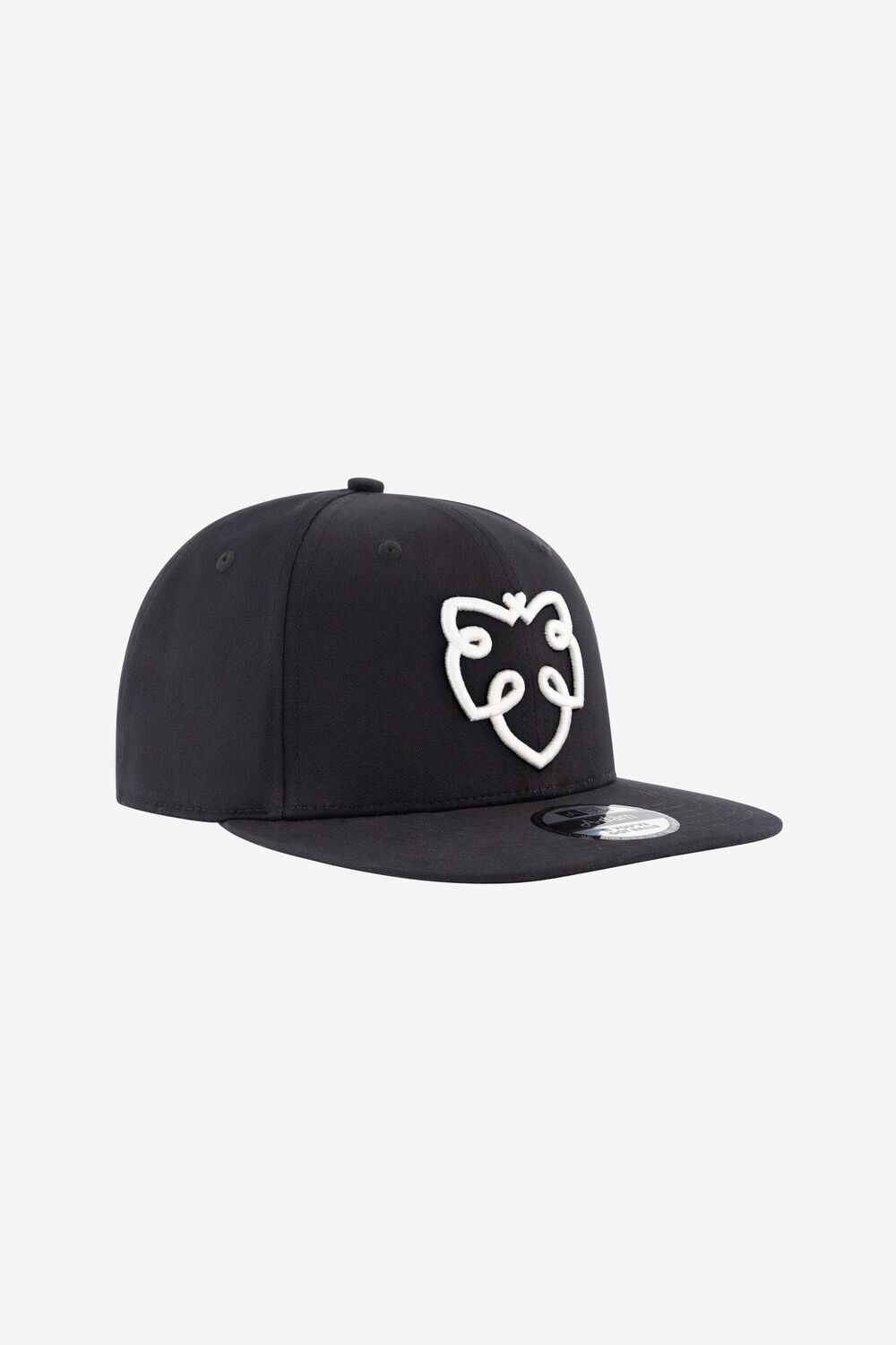 A-dam cap - Zwart met wit logo