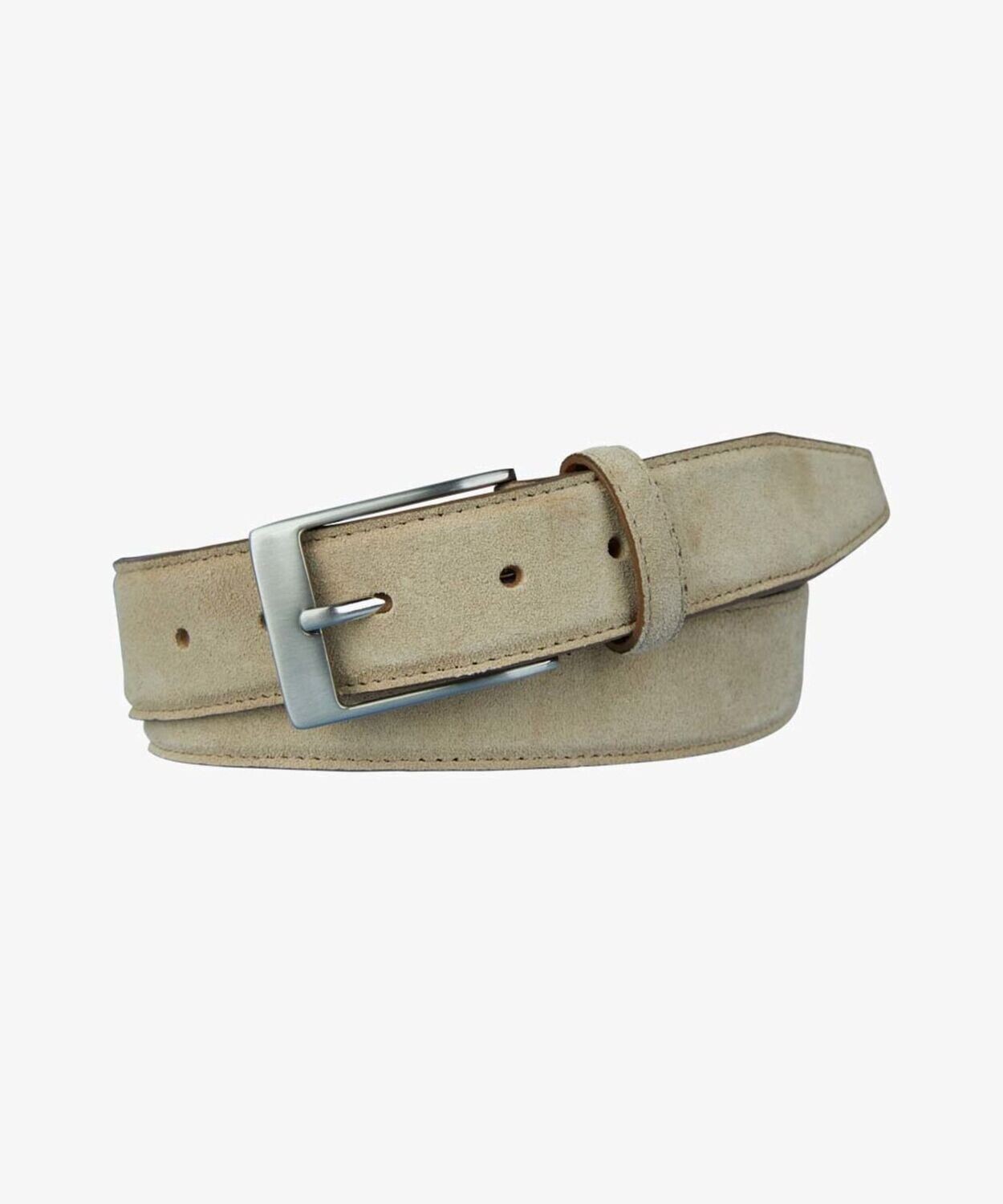 Profuomo riem suede - Beige