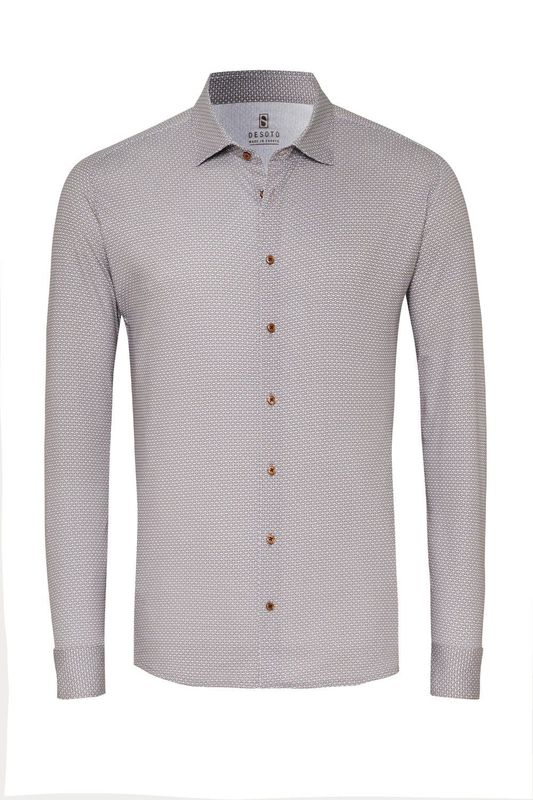 Desoto shirt - Camel dots