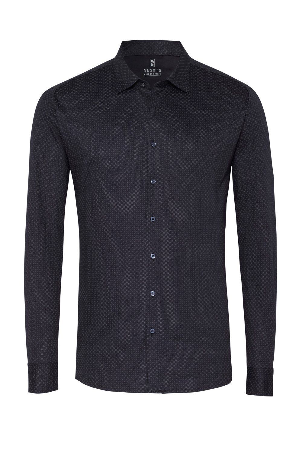 Desoto shirt - Navy blossoms